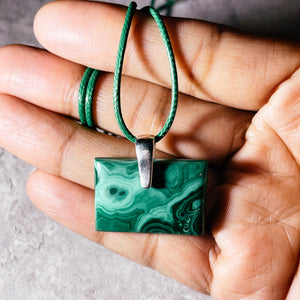 Malachite 925 pendant