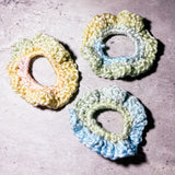 Hazel crotchet scrunchie set