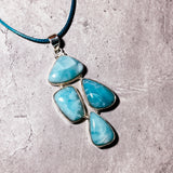 Larimar 925 pendant