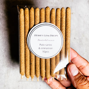 Palo santo & cinnamon 10-pack