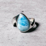 Larimar 925 sz10.25 ring