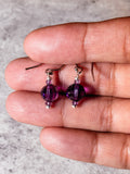 Amethyst disco 925 dangles