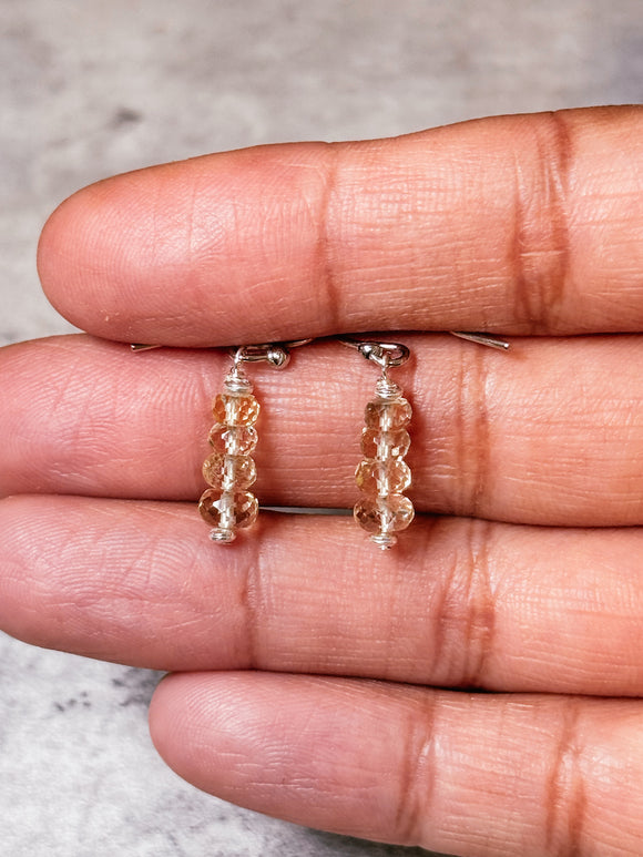 Heliodor 925 dangles