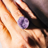 Amethyst 925 sz5.5 ring