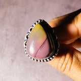 Polychrome jasper sz9 925 ring