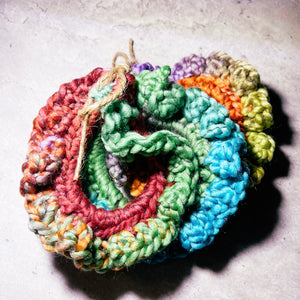 Hazel crotchet scrunchie set