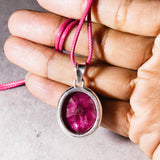 Ruby 925 pendant