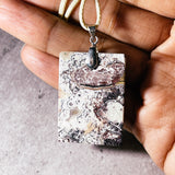 Laguna lace agate 925 pendant