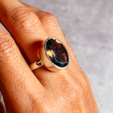 Smokey Quartz 925 ring sz8.75