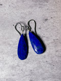 Lapis lazuli drop 925 dangles