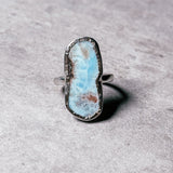 Larimar 925 sz7.5 ring