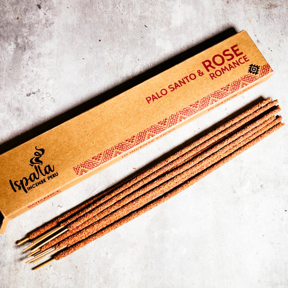 Romance- palo santo rose incense sticks