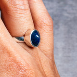 Black opal 925 sz6 ring