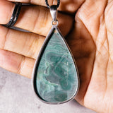 Malachite 925 pendant