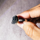 Shungite sz9 925 ring