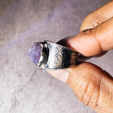 Grape agate sz9 925 ring