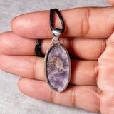 Lepidolite 925 pendant