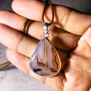 Agate 925 pendant