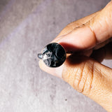 Shungite sz9 925 ring