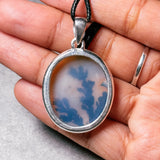 Dendritic agate 925 pendant