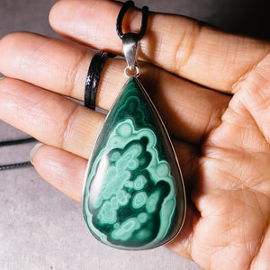 Malachite 925 pendant