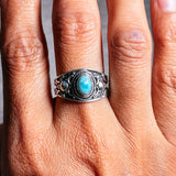 Larimar 925 sz8 ring