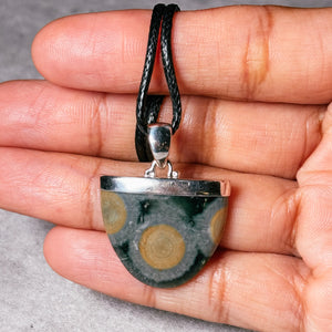 Ocean jasper 925 pendant