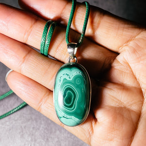 Malachite 925 pendant