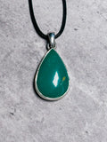 Chrysoprase 925 pendant