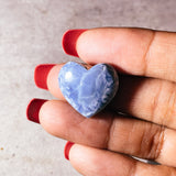 Owyhee blue opal heart magnet