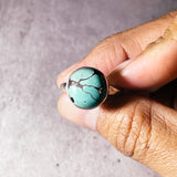 Turquoise sz9 925 ring