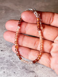 Multi zircon med round 925 bracelet