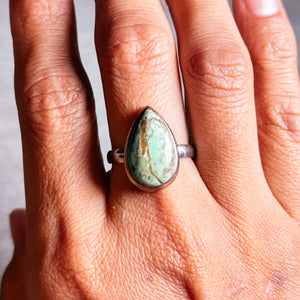 Australian variscite 925 s9 ring