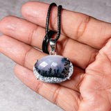 Dendritic agate 925 pendant