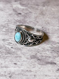 Larimar 925 ring sz8