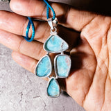 Larimar 925 pendant