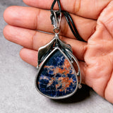 Sodalite 925 pendant