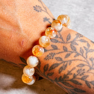 Brazilian citrine bracelet