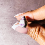 Tiffany stone 925 sz5.9 ring