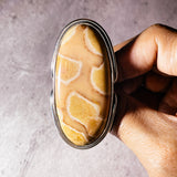 Fawn Jasper sz9.5 925 ring