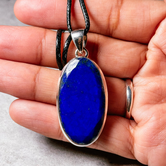 Lapis lazuli 925 pendant