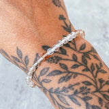 Imperial topaz 925 bracelet