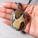 Septarian 925 pendant