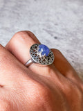 Tanzanite 925 ring sz7
