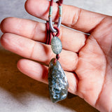 Gobi agate cord necklace