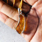 Baltic amber 925 pendant