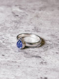 Tanzanite 925 ring sz6.5