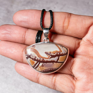 Sonora dendritic rhyolite 925 pendant