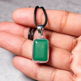 Chrysoprase 925 pendant