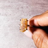 Orange kyanite 925 sz5.8 ring